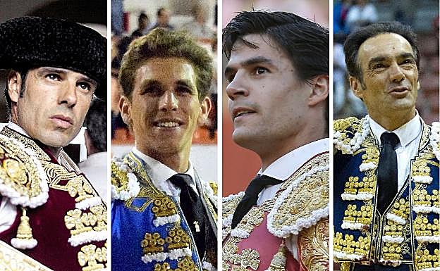 Emilio de Justo, Ginés Marín, Pablo Aguado y Manuel Jesús 'El Cid' visitarán la Feria Ecuextre de Badajoz