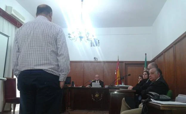 José Carlos S. S. durante el juicio en el Penal 2. :: HOY