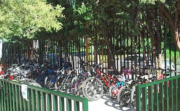 Bicicletas en el colegio