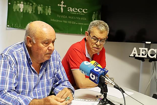 Diego Soto y Tomás Román durante la rueda de prensa. :: e. d.