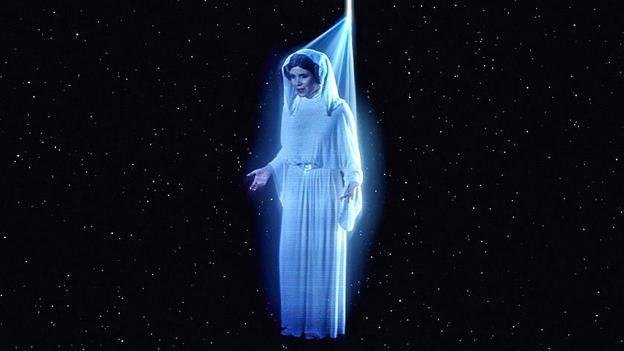 Leia. El holograma galáctico. 