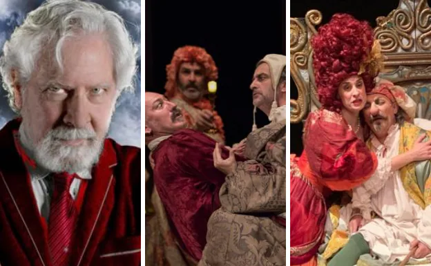 Imágenes de las tres obras de teatro que pone en escena el Festival Clásico de Cáceres.