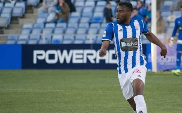 Traoré en su etapa como jugador del Recreativo.