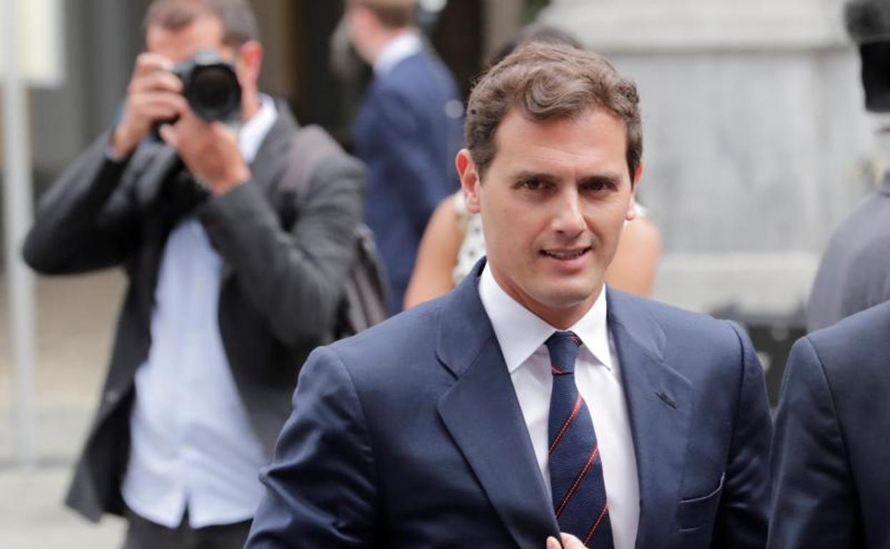 Albert Rivera, líder de Cs. 