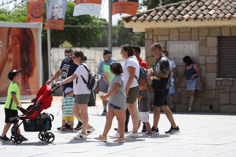 Fotos: El verano deja máximas que rozan los 42 grados