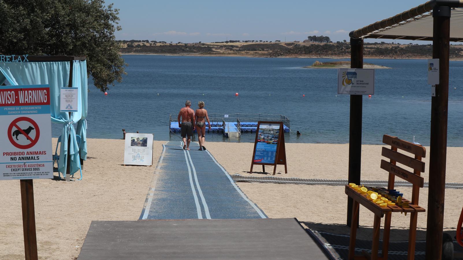 El balcón sobre las aguas de Alqueva.