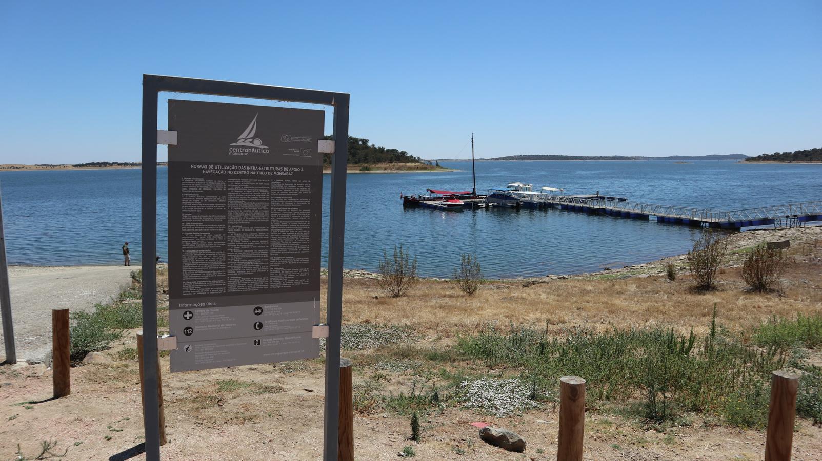 El balcón sobre las aguas de Alqueva.