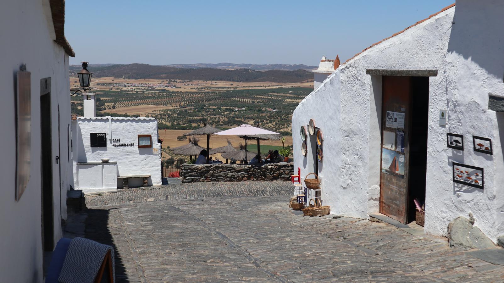 El balcón sobre las aguas de Alqueva.