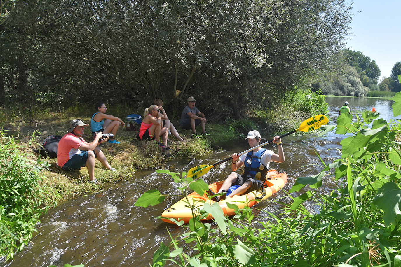 Coria ha acogido este domingo 4 de agosto el duodécimo descenso del río Alagón 'Puente de la Macarrona-Puente de Hierro', un evento que aúna deporte, turismo y naturaleza, y con el que el Ayuntamiento de la localidad pretende reivindicar un río más limpio y cuidado.