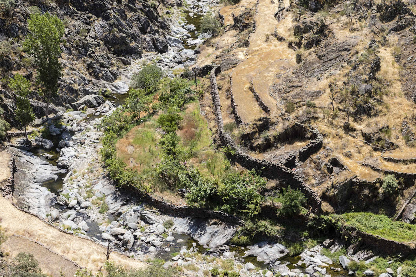 Fotos El Gasco: el triple meandro hurdano