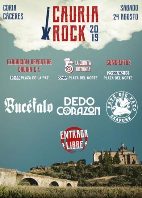 Imagen - Cartel de 'Cauriarock 2019'.