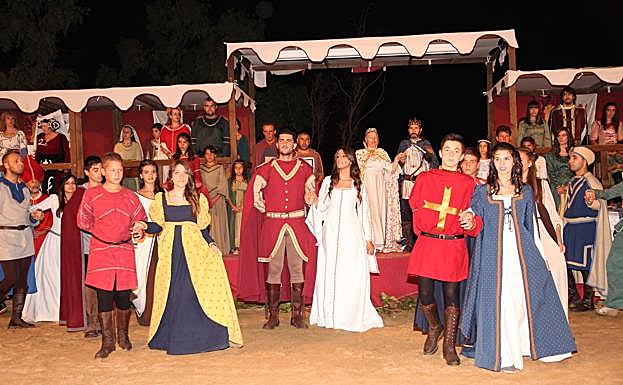 Imagen de archivo de la celebración de Festival Medieval 'Villa de Alburquerque'.