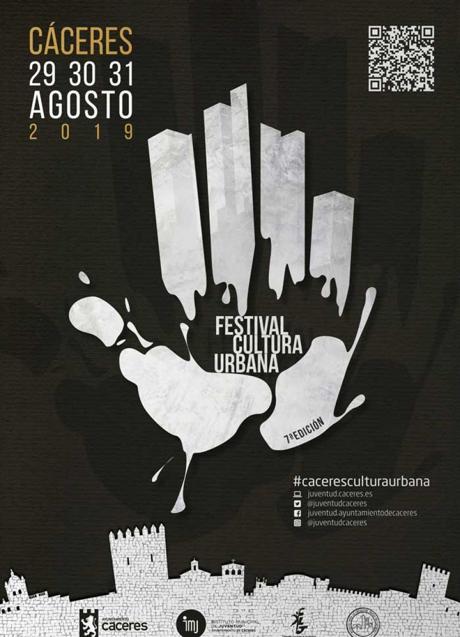 Imagen - Cartel de la séptima edición del Festival de Cultura Urbana de Cáceres.