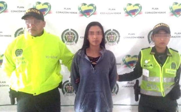 La mujer cuando fue detenida, luego quedó en libertad. :: 