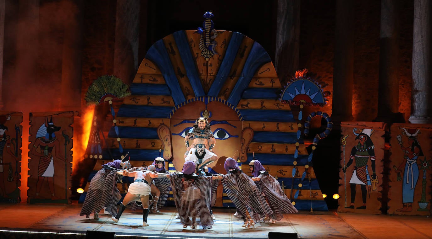 Fotos: Egipto conquista el Teatro Romano