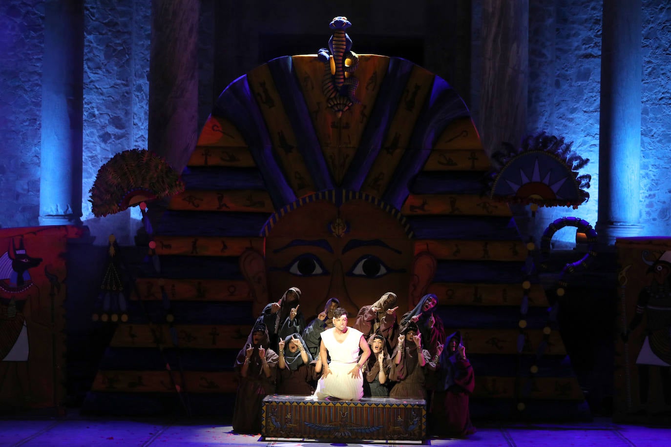 Fotos: Egipto conquista el Teatro Romano