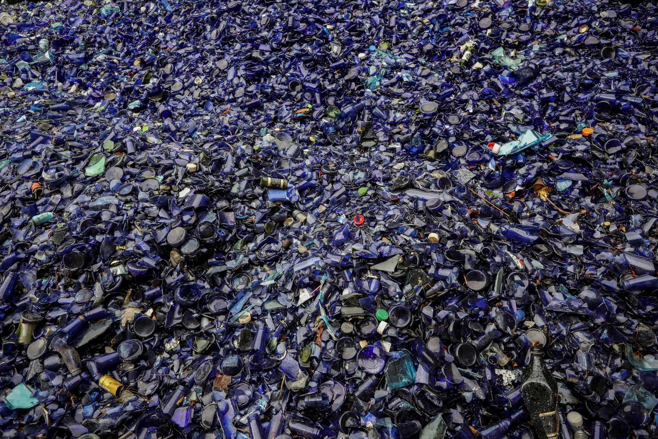 Fotos: La basura sale del mar y encuentra un camino reciclable en Venezuela