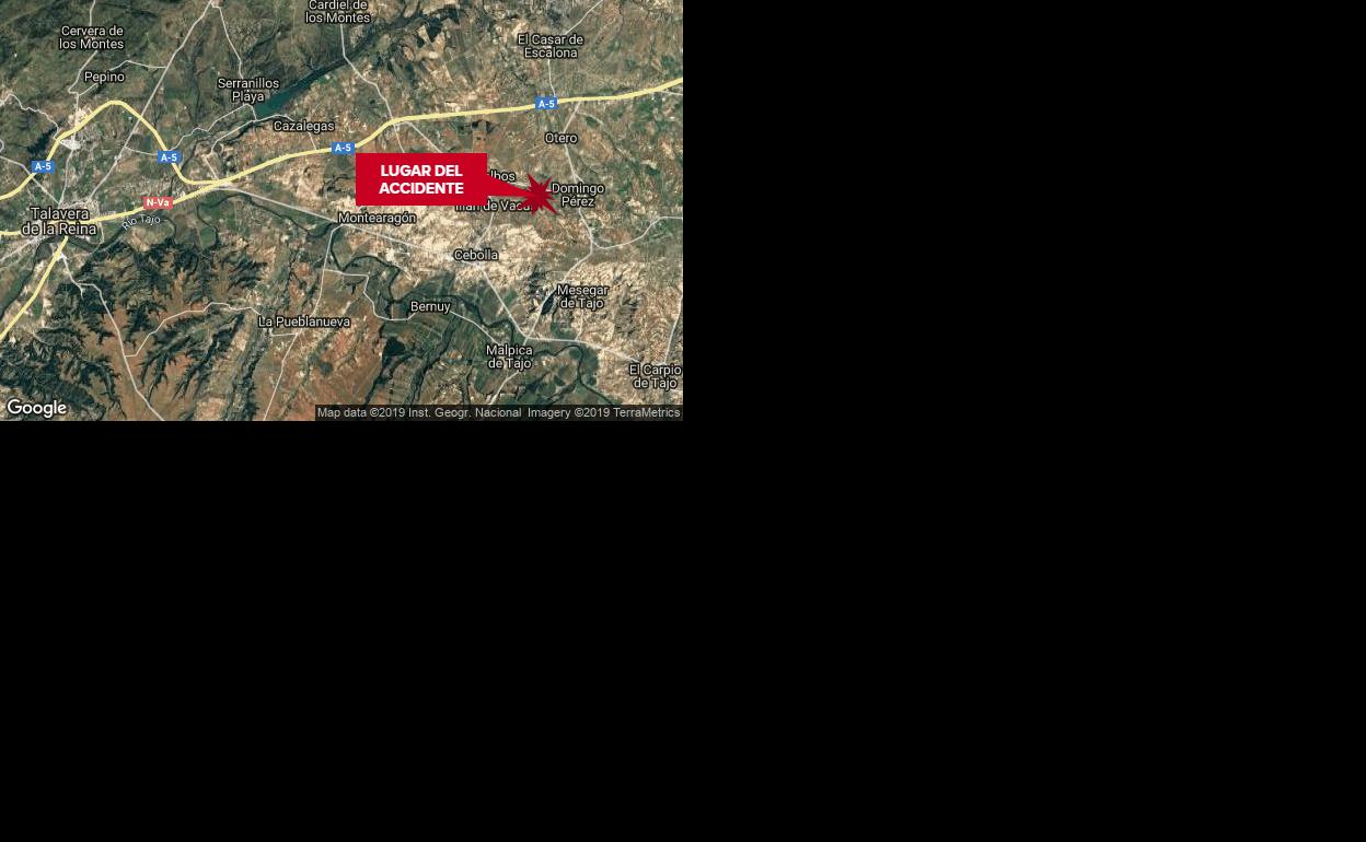 Un tren de la línea Madrid-Zafra arrolla a un coche y causa dos heridos