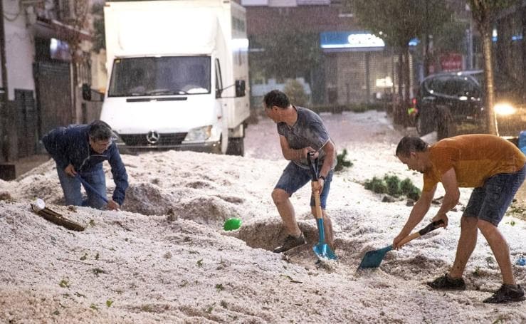 Fotos: Las lluvias torrenciales en el centro de España