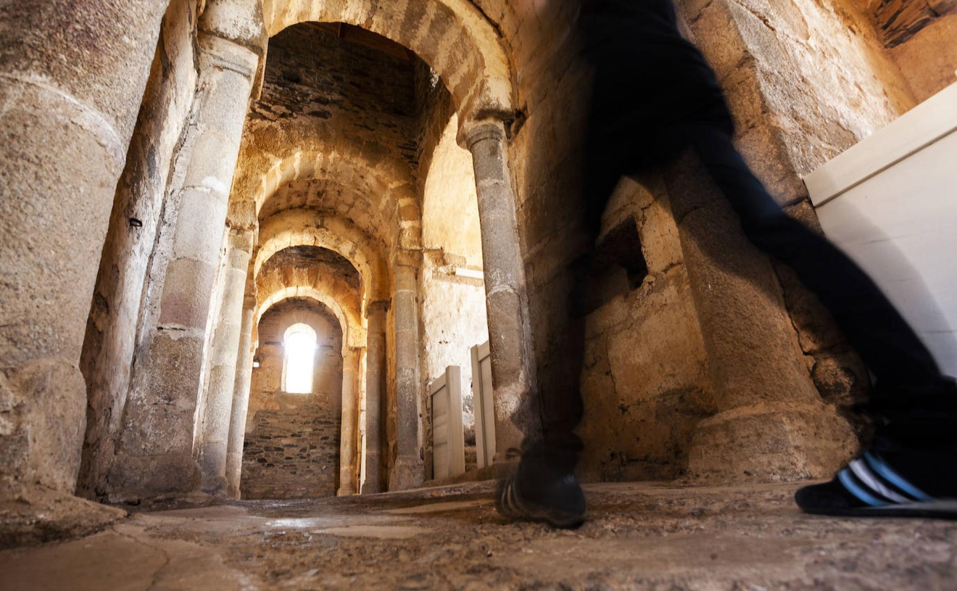 Interior del monumento, que está catalogado como BIC (Bien de Interés Cultural).