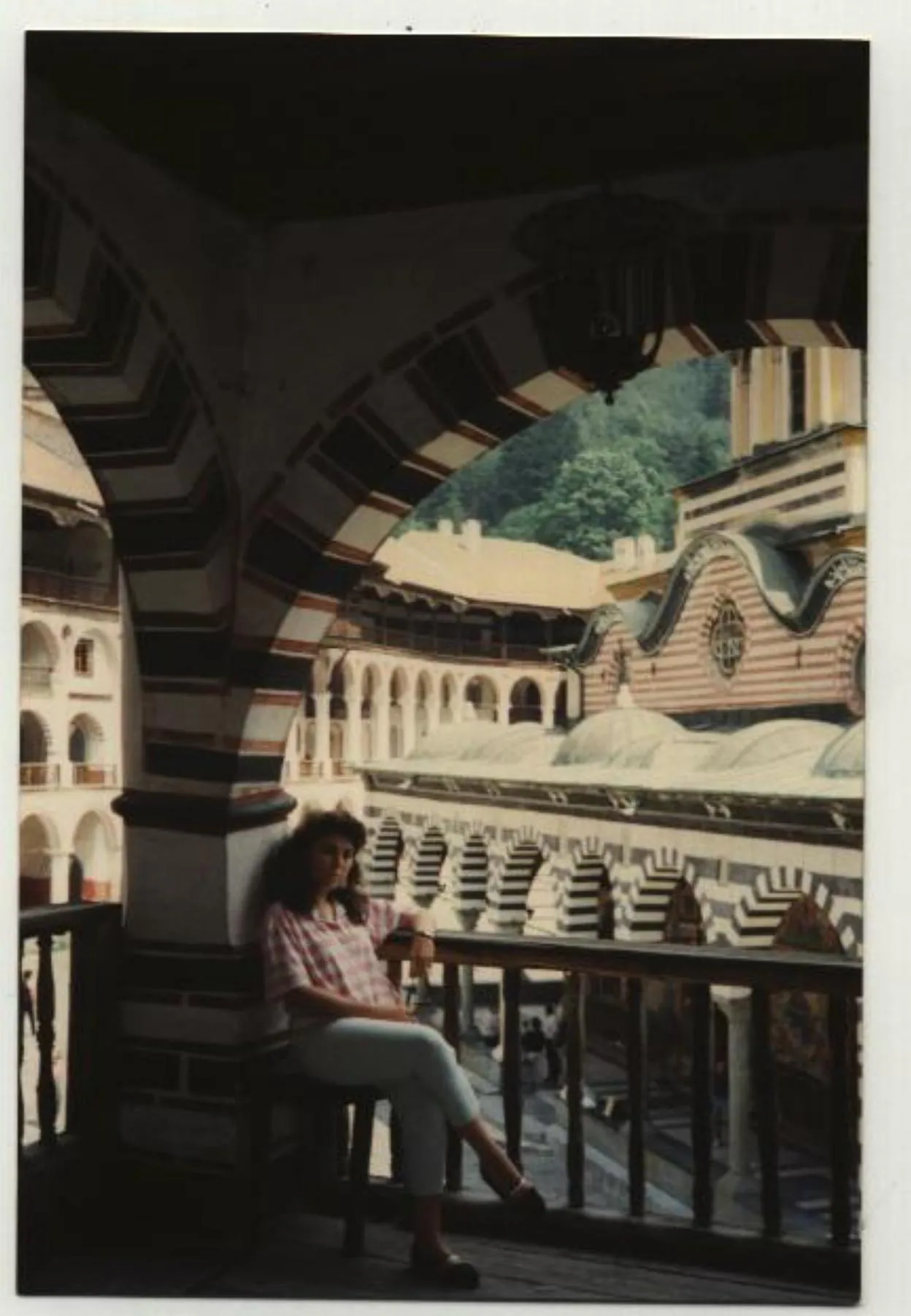 BULGARIA. En el monasterio de Rila, durante un viaje realizado en el verano de 1990.