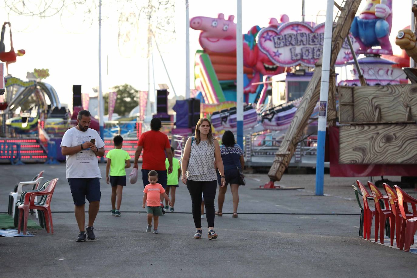 Fotos: Los emeritenses aplauden el Día sin Ruido celebrado en el ferial