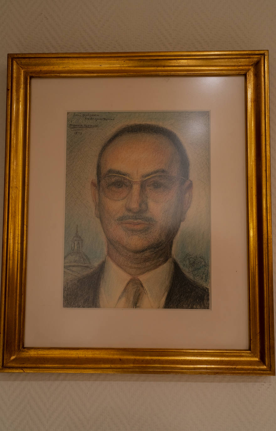 Biblioteca con los ejemplares que recopilaron Antonio Rodríguez-Moñino y su esposa, María Brey.