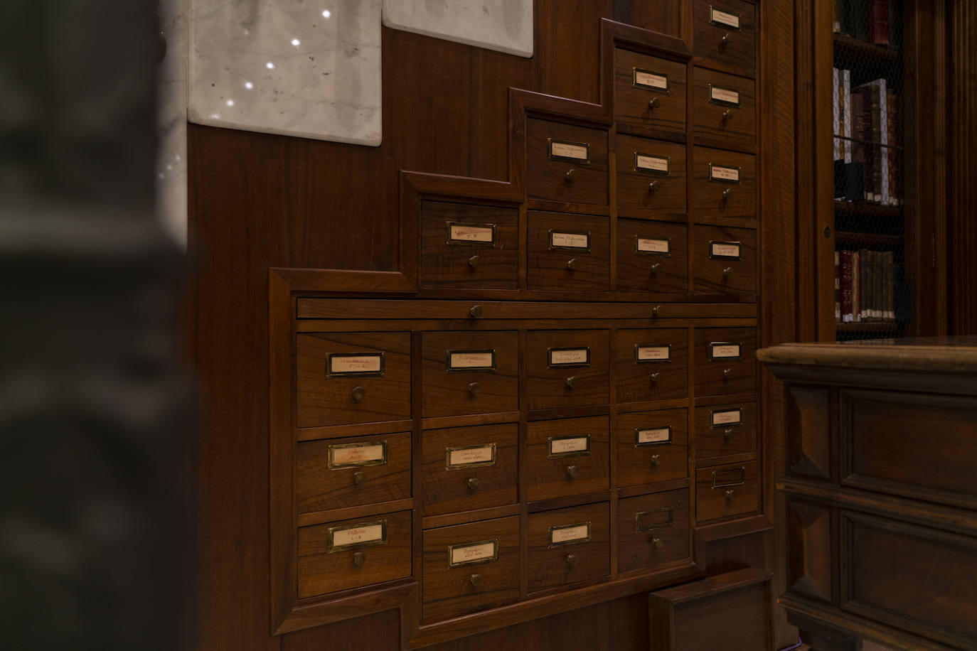 Biblioteca con los ejemplares que recopilaron Antonio Rodríguez-Moñino y su esposa, María Brey.