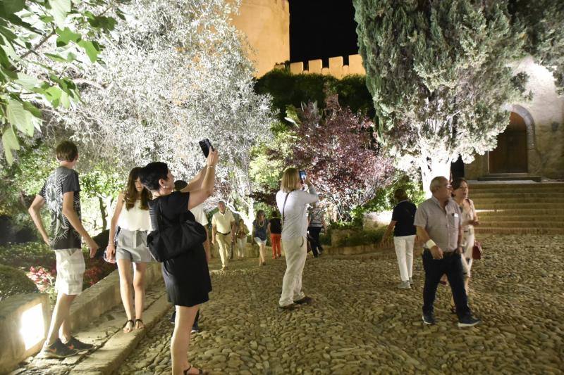 Cómicos, poetas, músicos, pintores, bailarines, actores y creativos llenaron las plazas del Casco Antiguo en la décima edición de la Noche en Blanco, menos multitudinaria por el puente