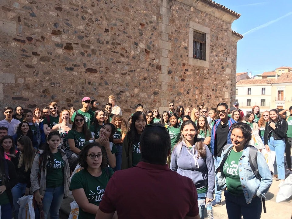 La mayoría de los alumnos foráneos que inician el Curso en la Universidad de Extremadura proceden de Italia, Francia, Alemania, Turquía, México, Colombia y Argentina