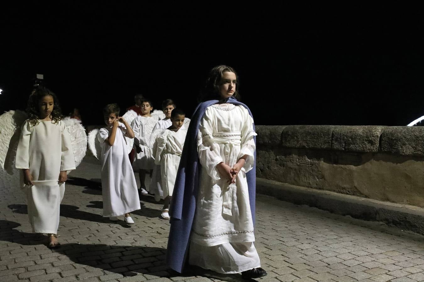 Fotos: El Via Martyrum de Santa Eulalia recreó el camino que hizo con sus 12 paradas