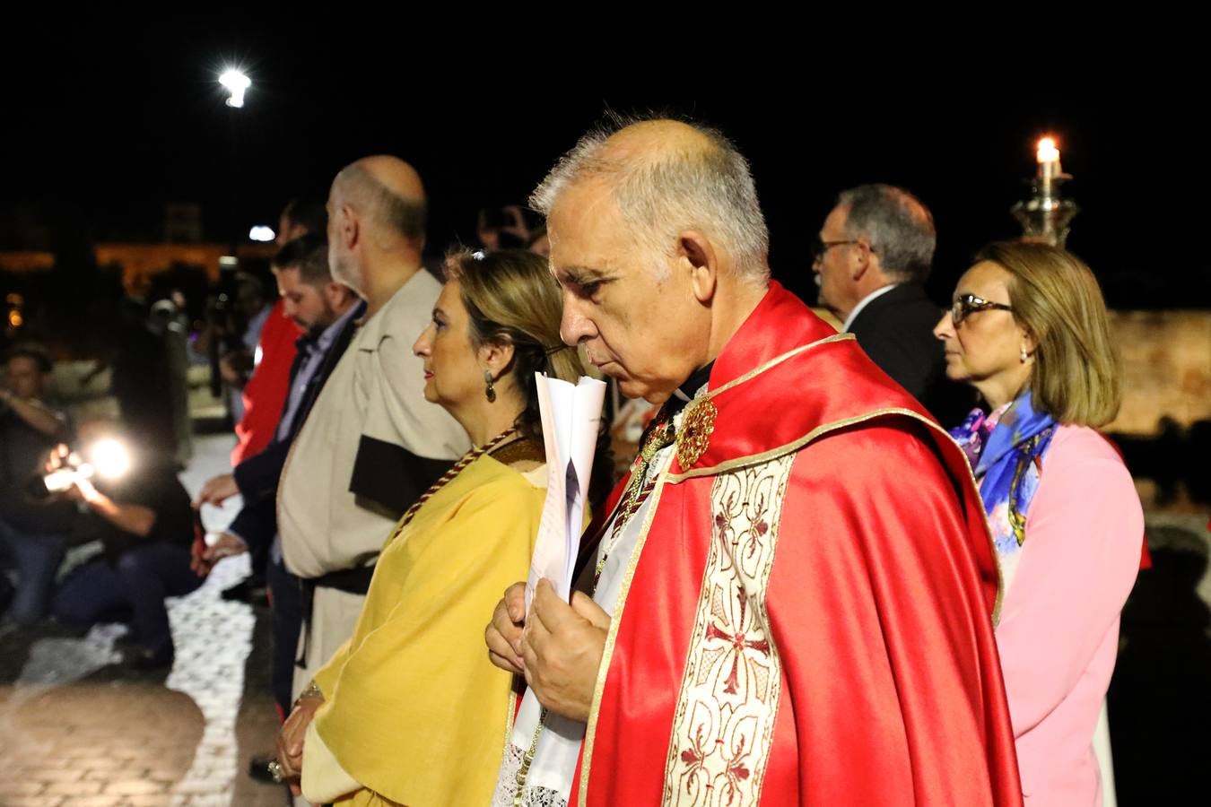 Fotos: El Via Martyrum de Santa Eulalia recreó el camino que hizo con sus 12 paradas