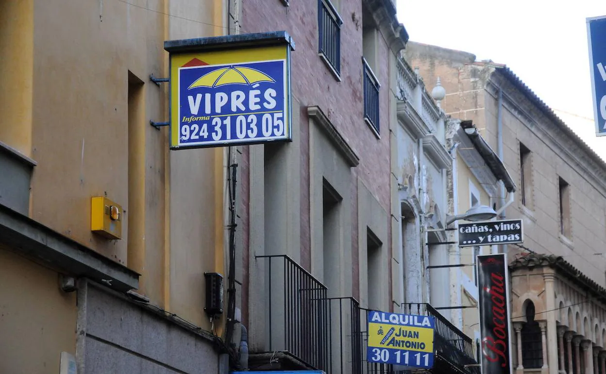 Viviendas en alquiler o venta en Mérida.