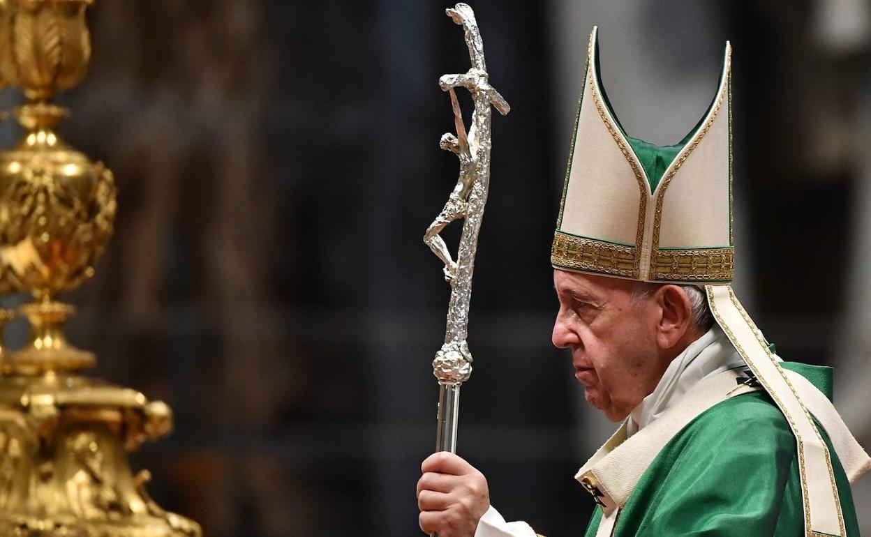 El Papa Francisco en la apertura Sínodo sobre la Amazonia.
