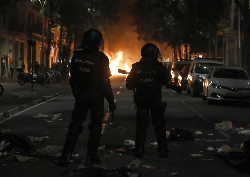 Fotos: Tercera jornada de protestas en Cataluña tras la sentencia del &#039;procés&#039;