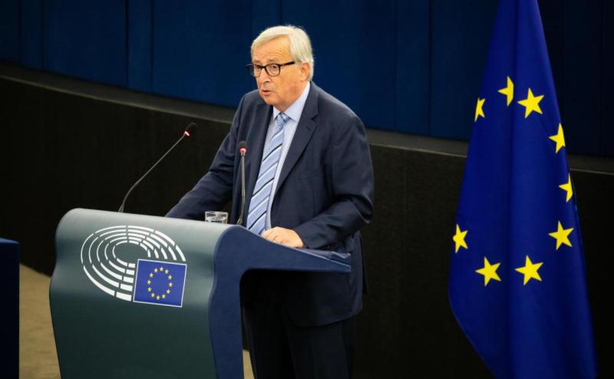 El presidente de la Comisión Europea, Jean-Claude Jucker.