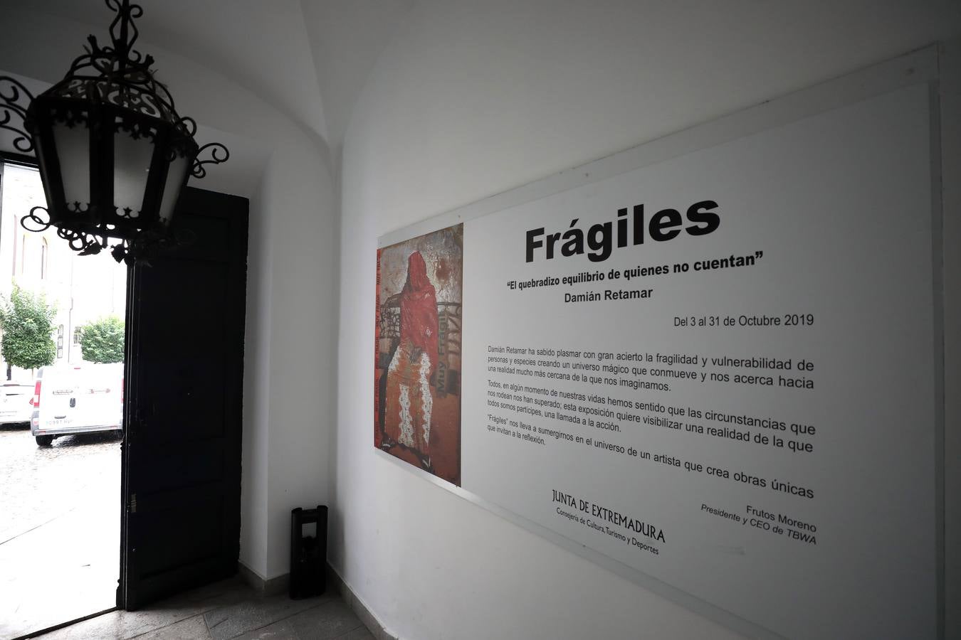 Fotos: Exposición de pintura &#039;Frágiles&#039; de Damián Retamar