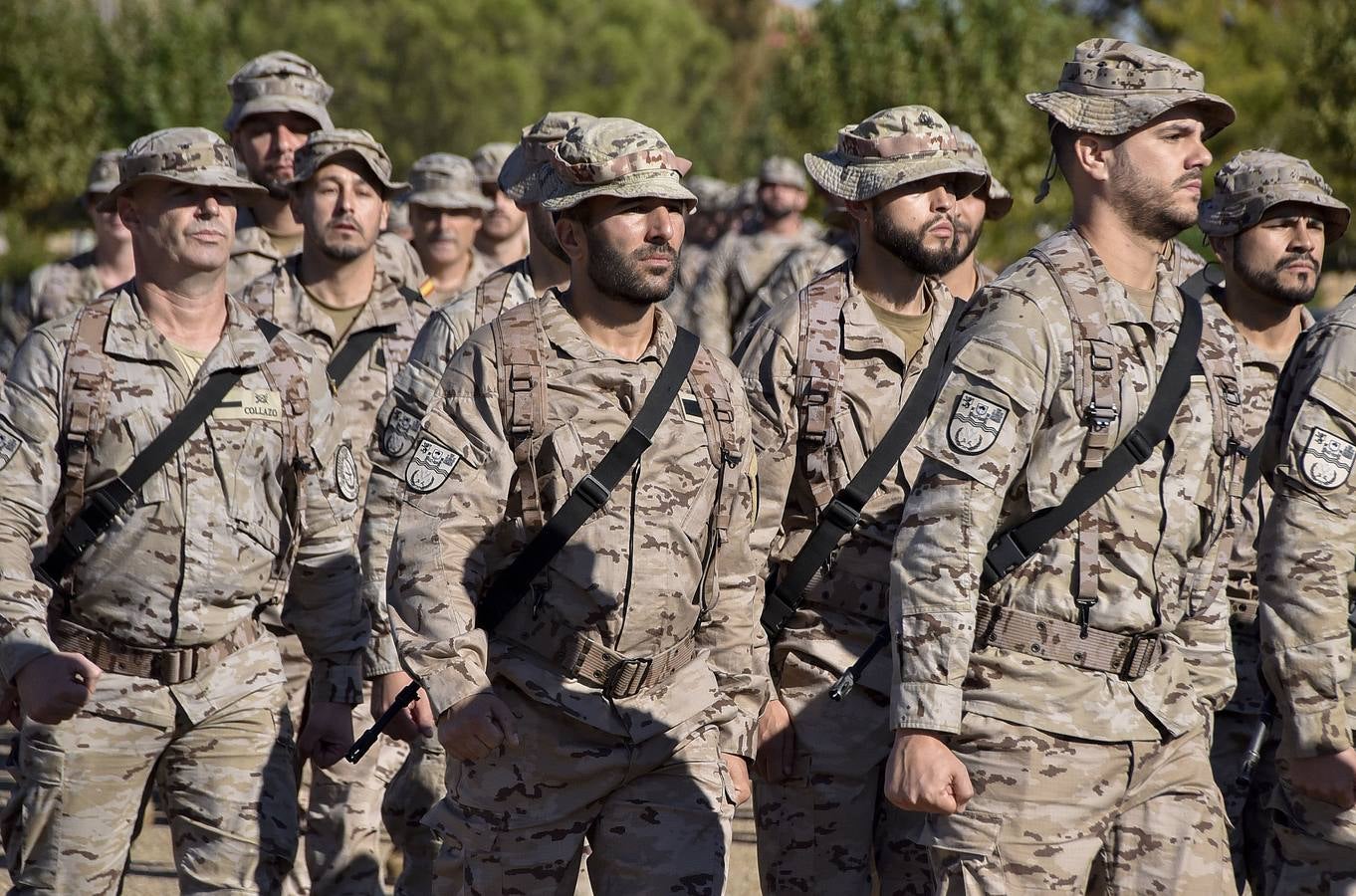 Fotos: Despedida del Contingente ALFA / INDIA XI, previo a su despliegue en Irak