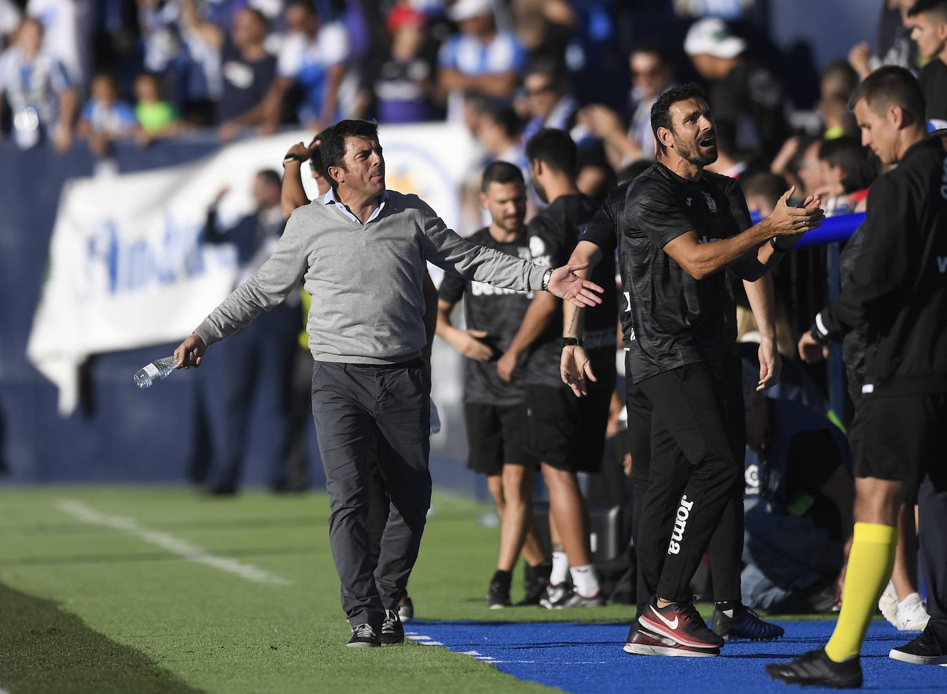 Fotos: El llerenense Carlos Martínez ejerce de segundo entrenador del Leganés