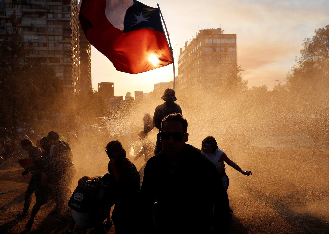 Fotos: Protesta contra el gobierno de Chile