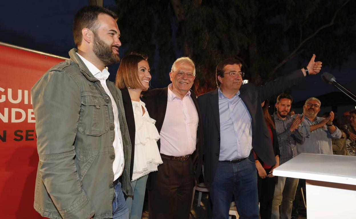 En Cáceres, el PSOE gana con el 30,9% de los votos, a un punto del PP, con el 29,5%