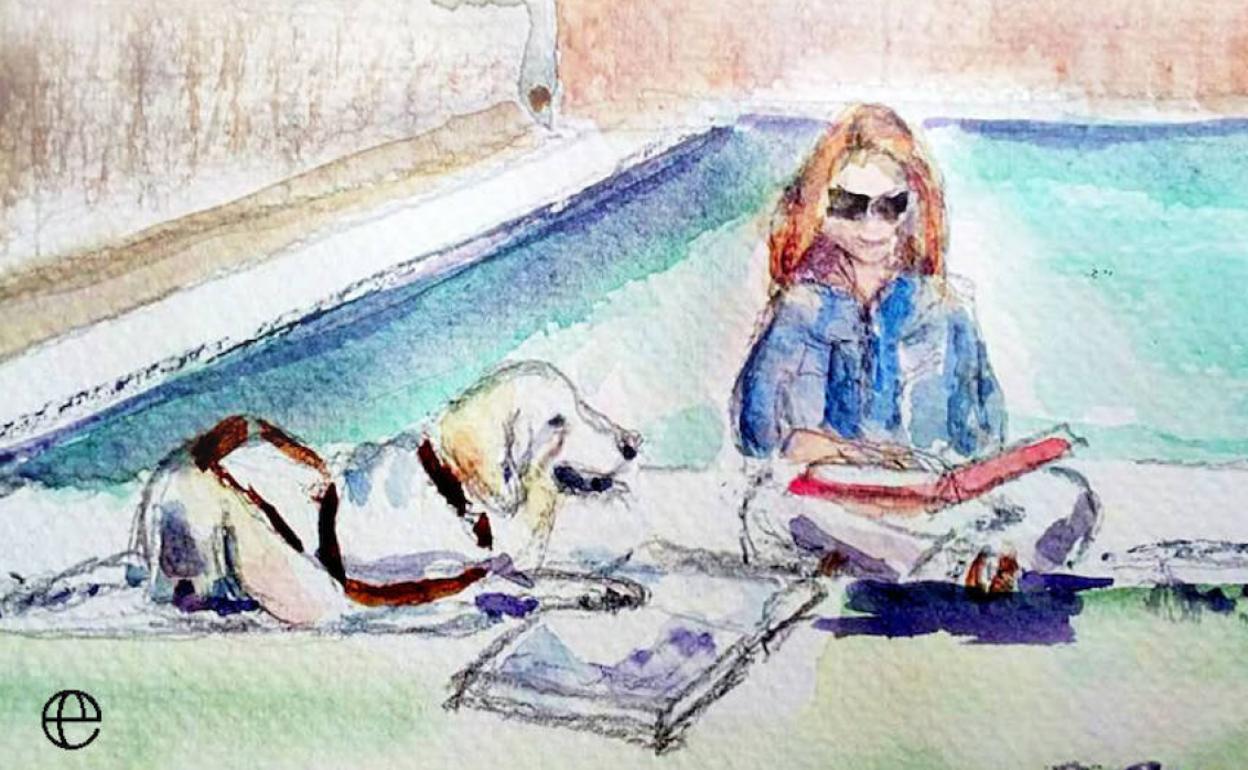 Presentación de 'La lectora ciega' en el Ateneo de Cáceres