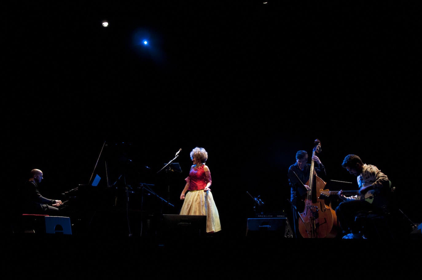 Fotos: André Santos y João Farinha en el Festival Internacional de Jazz