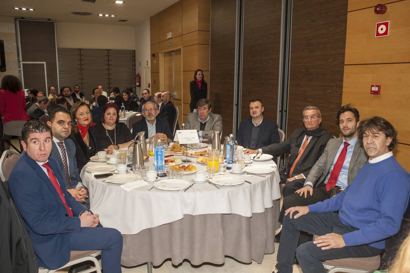 Francisco León, Mikel Payo, Concha Gómez, María Gómez, Pedro Pablo Andrada, Isidro López, Pablo Renilla, Agustín García, Francisco Muñoz y Demetrio Rolo.