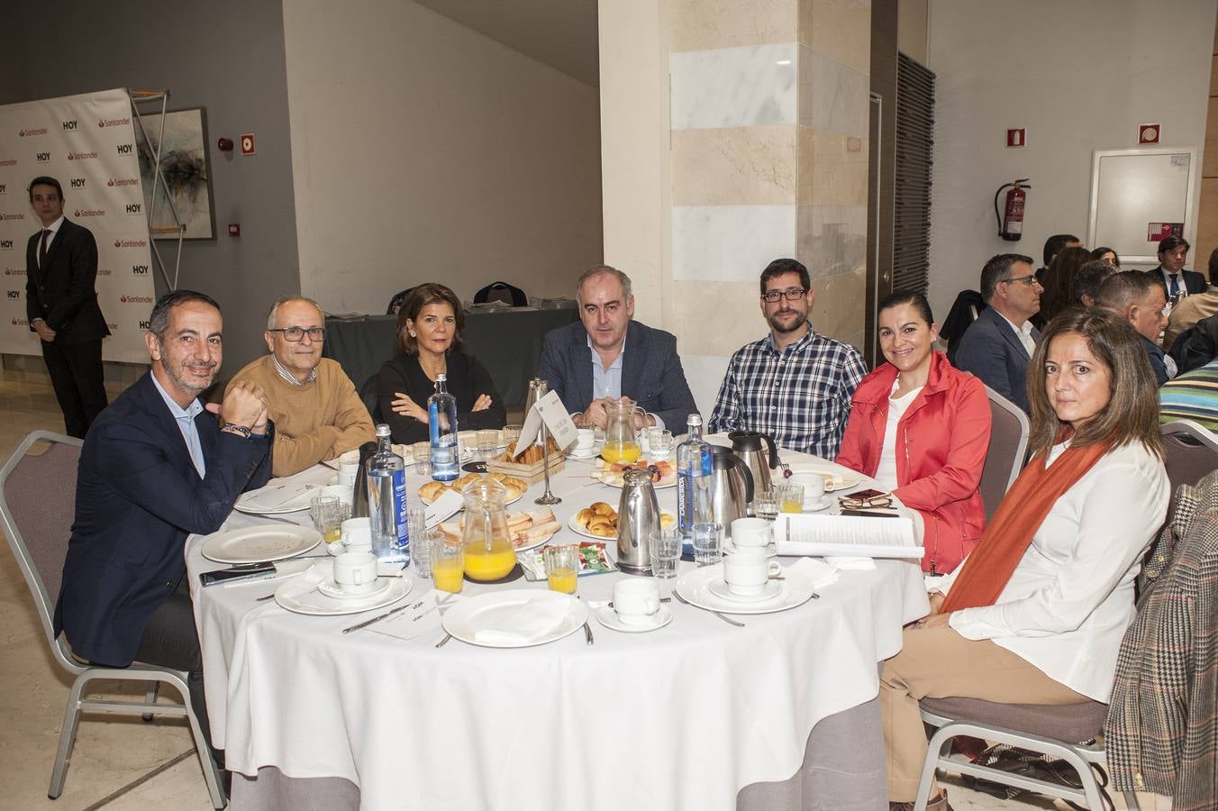 José Vicente Moreno, Juan Pérez, Dolores Benegas, Manuel Suárez, Jonathan Jiménez, Gema Merino y Carmen Touchard.