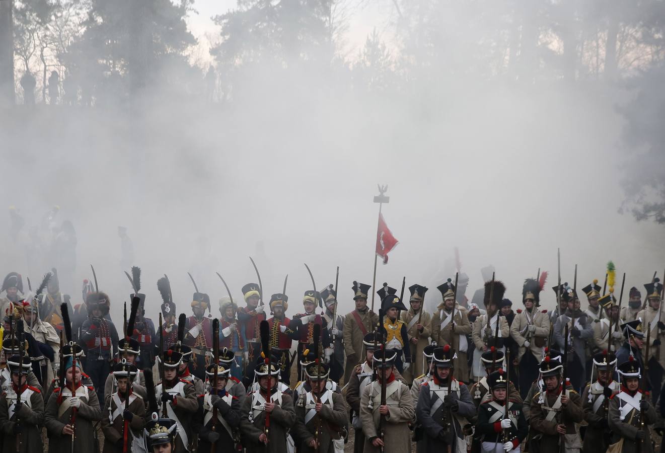 Fotos: Recreación de la Batalla de Berezina de 1812