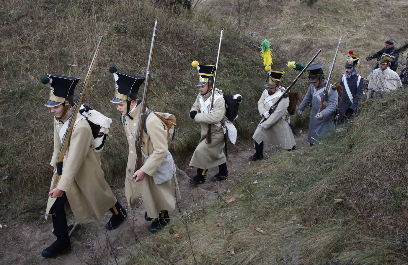 Fotos: Recreación de la Batalla de Berezina de 1812