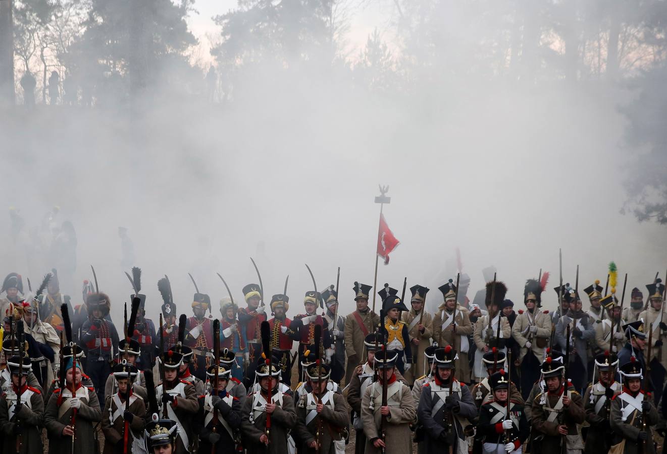 Fotos: Recreación de la Batalla de Berezina de 1812