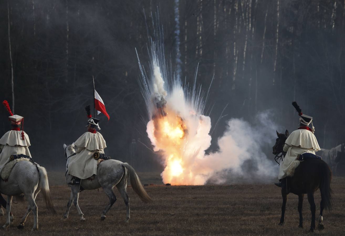 Fotos: Recreación de la Batalla de Berezina de 1812