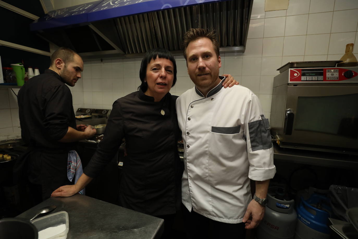 Fotos: Cena estrellada en Zafra